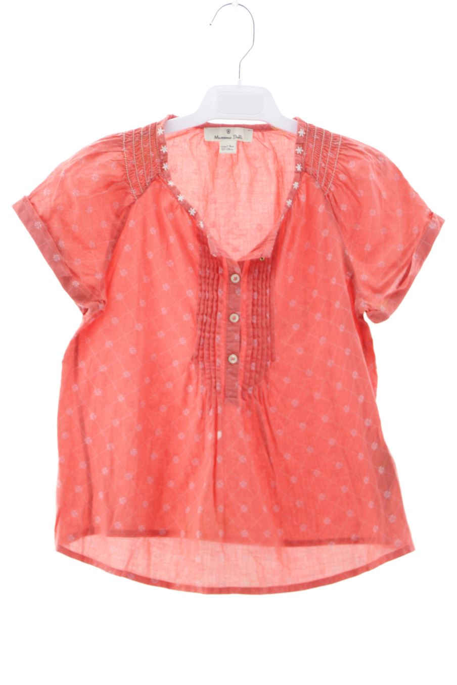 Blouse à manches courtes Massimo Dutti de la taille 7 ans de seconde main