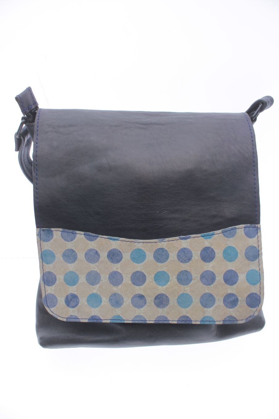 Bolso de Hombro Azul Marino de PERCENTIL