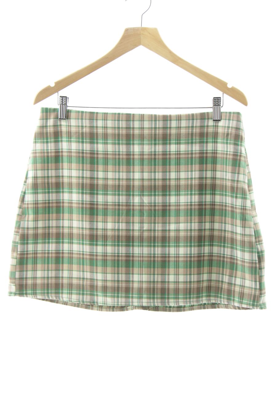 Jupe Zara de la taille XL, de couleur vert