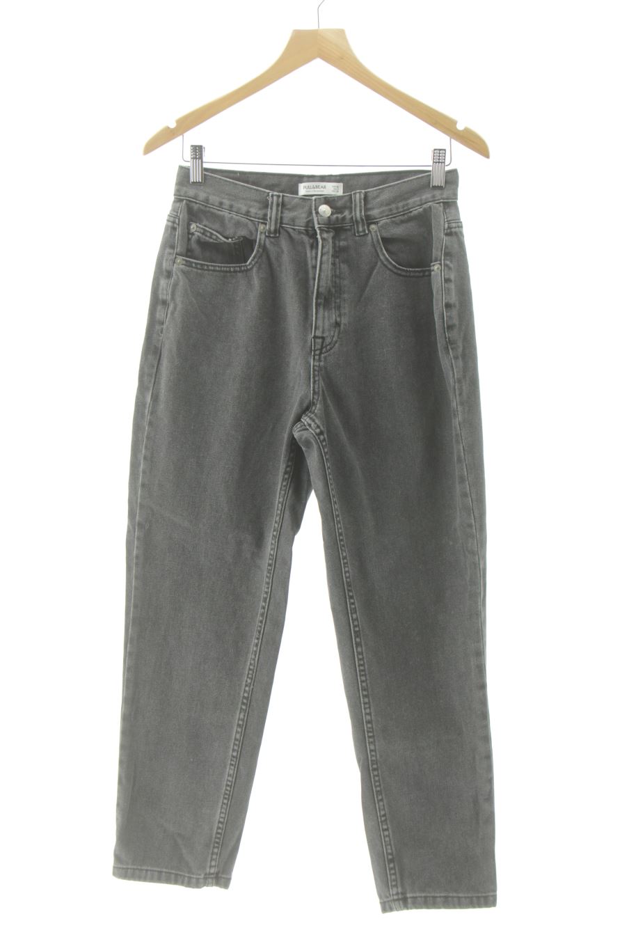Jeans de Pull & Bear de la talla 38, de color grigio