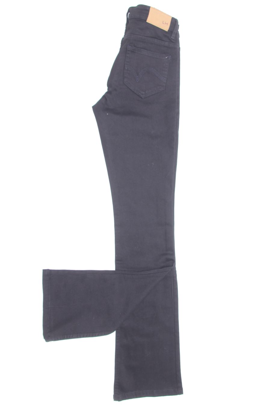 Jeans La Halle de la taille 36, de couleur noir de denim