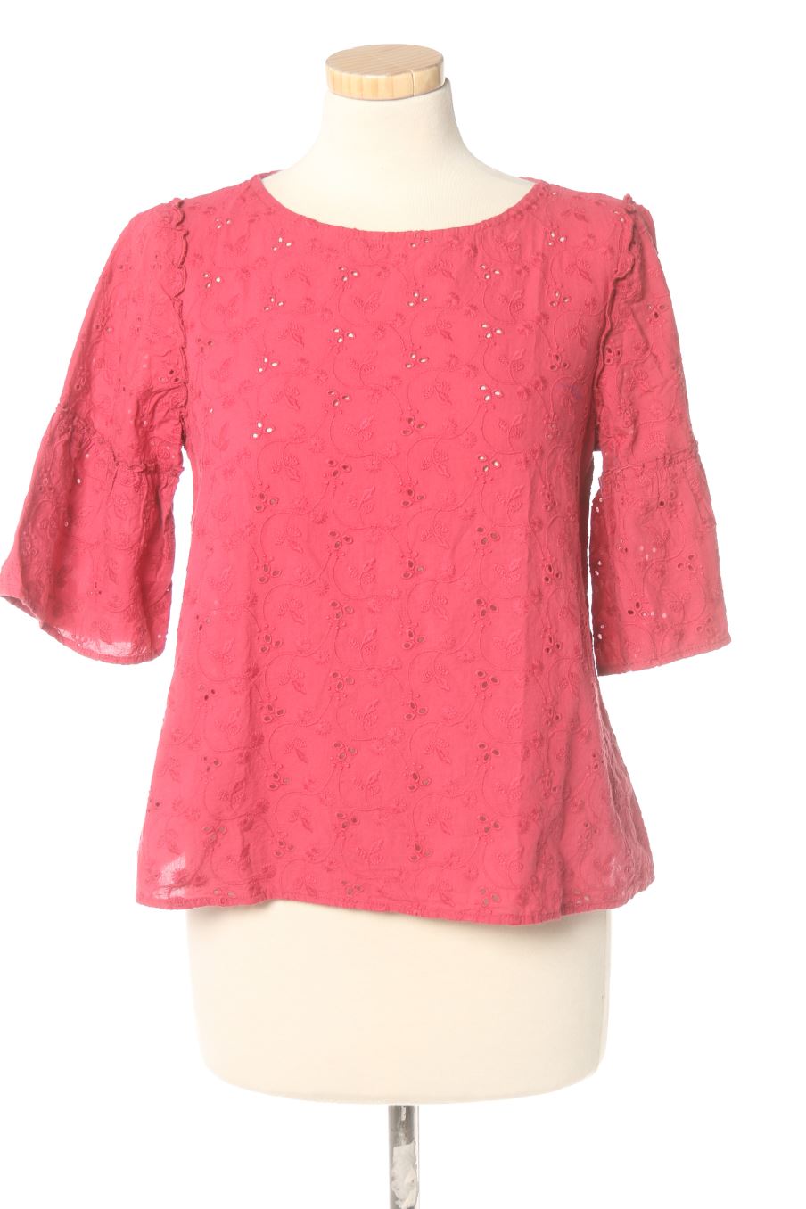 Blouse à manches courtes Promod de la taille 36, de couleur rose
