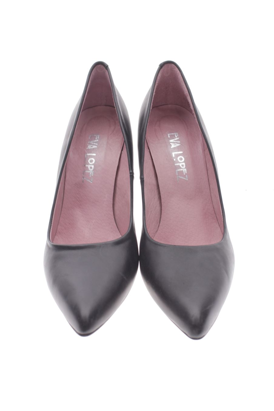 Zapatos de tacon de Eva Lopez de la talla 40, de color negro de