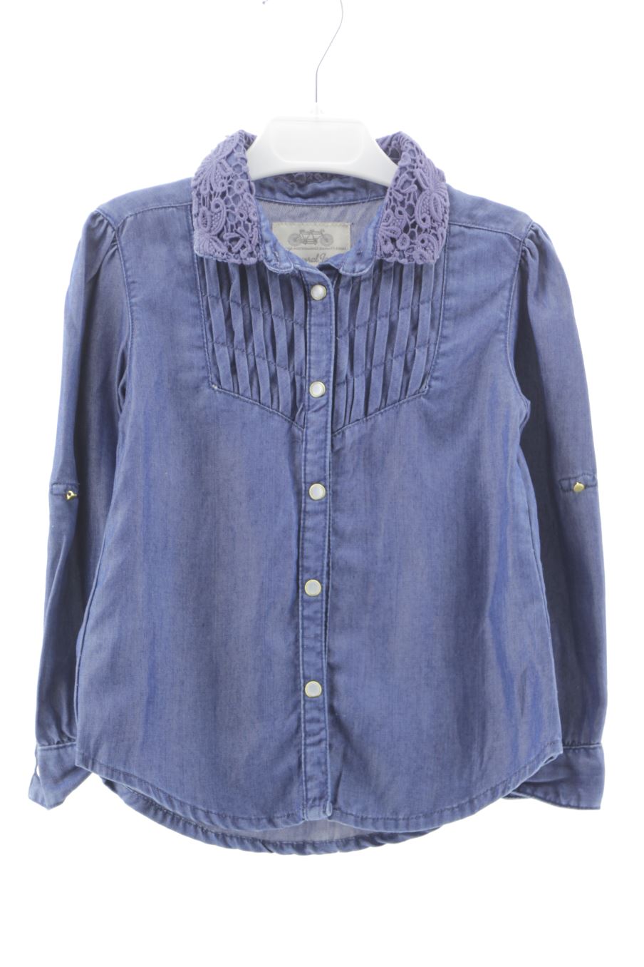Camisa de manga larga de Mayoral de la talla 3 años de denim de segunda mano