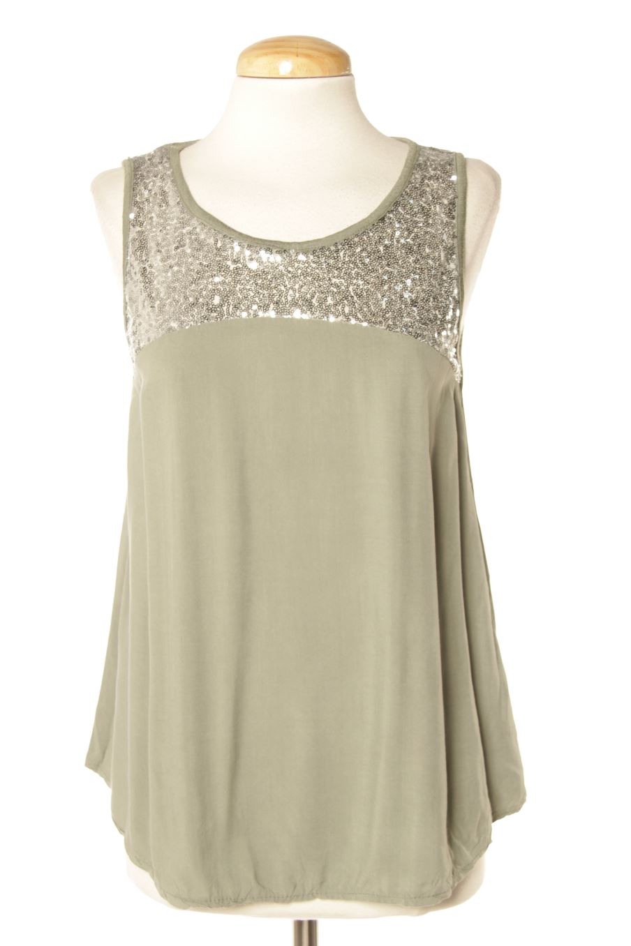 Top New collection de la taille S, de couleur vert