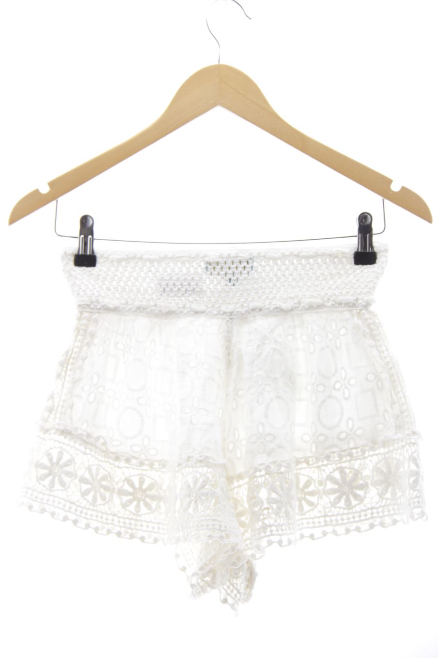 Pantalón corto de Antica Sartoria By Giacomo Cinque de la talla S, de color blanco