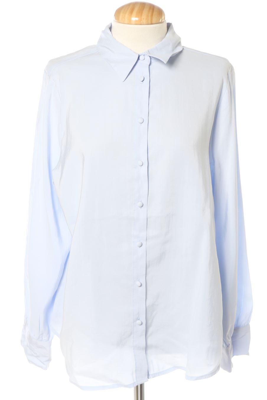 Chemise Zara de la taille M, de couleur bleu