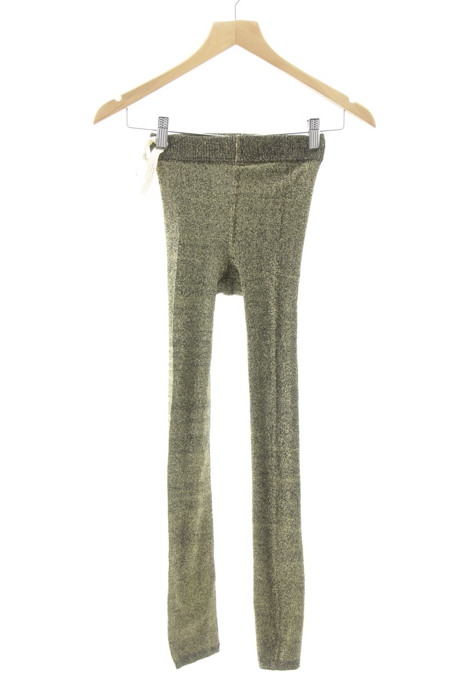 Legging de Mango de la talla Única, de color dorado