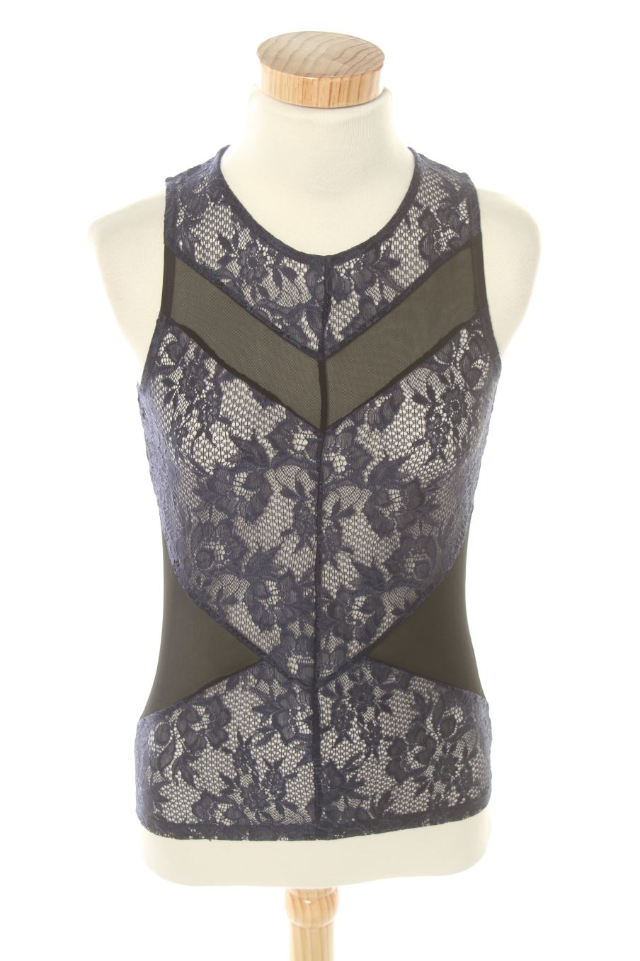 Top de Morgan de toi de la talla XS, de color azul