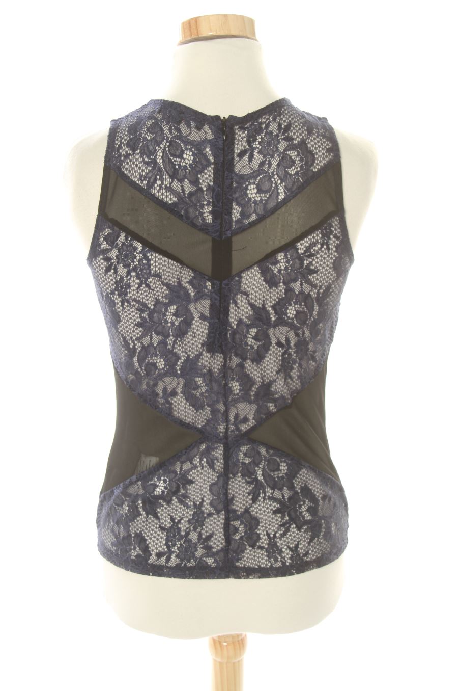 Top de Morgan de toi de la talla XS, de color azul