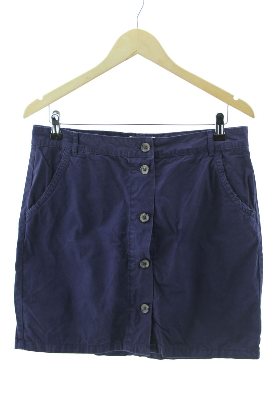 Jupe Etam de la taille 40, de couleur bleu marine