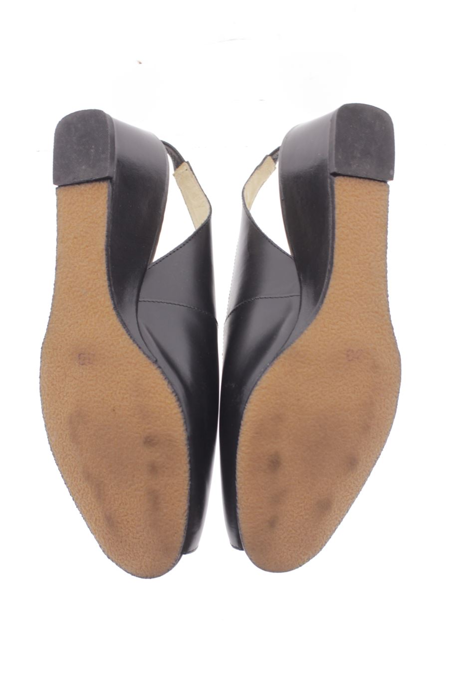 Sandalias tacon de Vetissimo Shoes de la talla 38, de color negro de