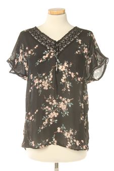 Blusa a maniche corte XS Zara, foto 1 di 2