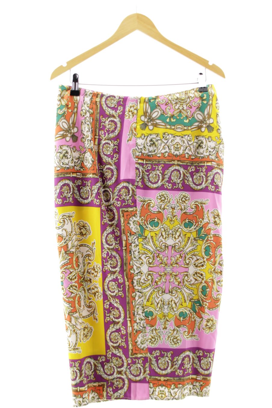 Jupe Mango de la taille L, de couleur imprimés