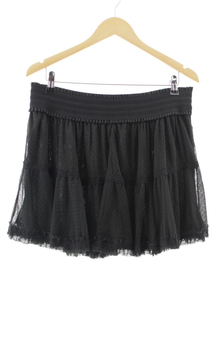 Faldas de Stradivarius de la talla M, de color negro