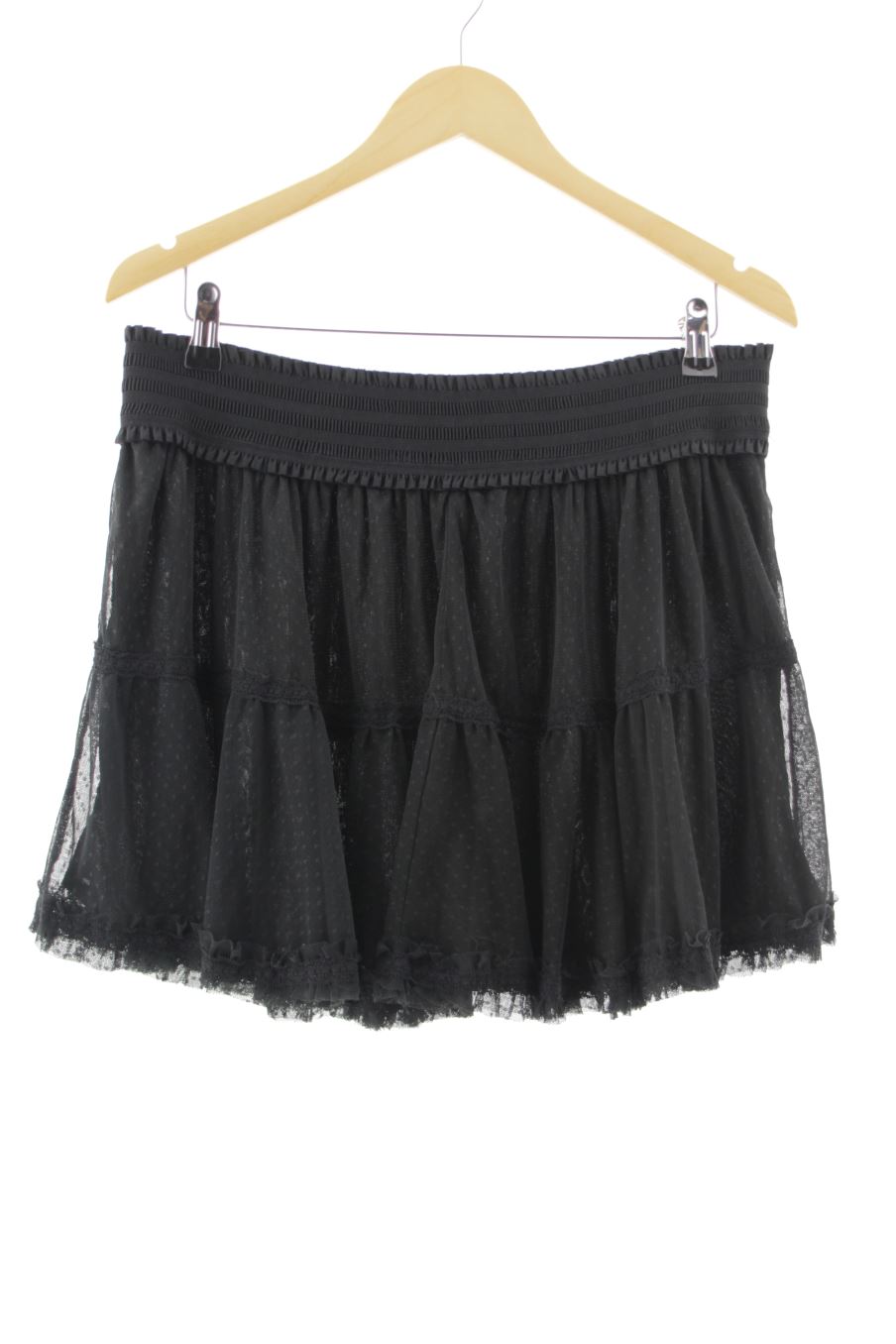 Faldas de Stradivarius de la talla M, de color negro