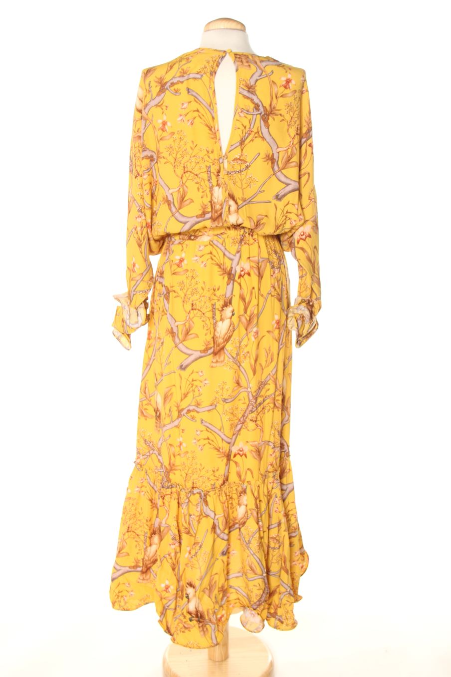 Vestido Largo Vestido Mostaza H&m Vestido Casual H&M BY