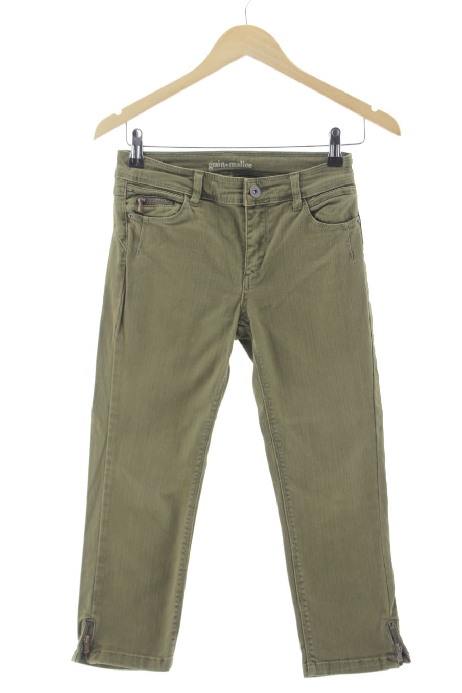 Jeans Grain de Malice de la taille 34, de couleur vert de denim