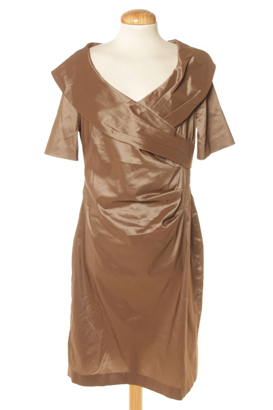 Aufwändiges Kleid von Vera Mont Größe M, Farbe Braun, für