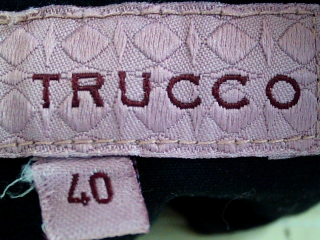 Pantalon Trucco de la taille 40, de couleur noir