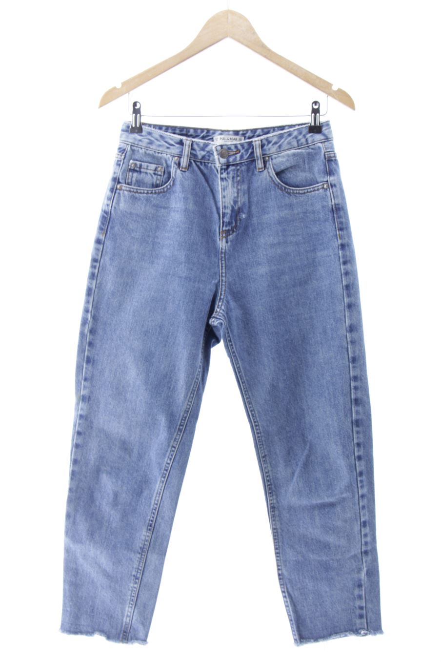 Jeans Pull & Bear de la taille 34, de couleur bleu de denim