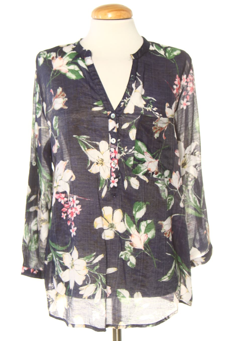 Blouse à manches longues PERCENTIL de la taille L, de couleur fleurs