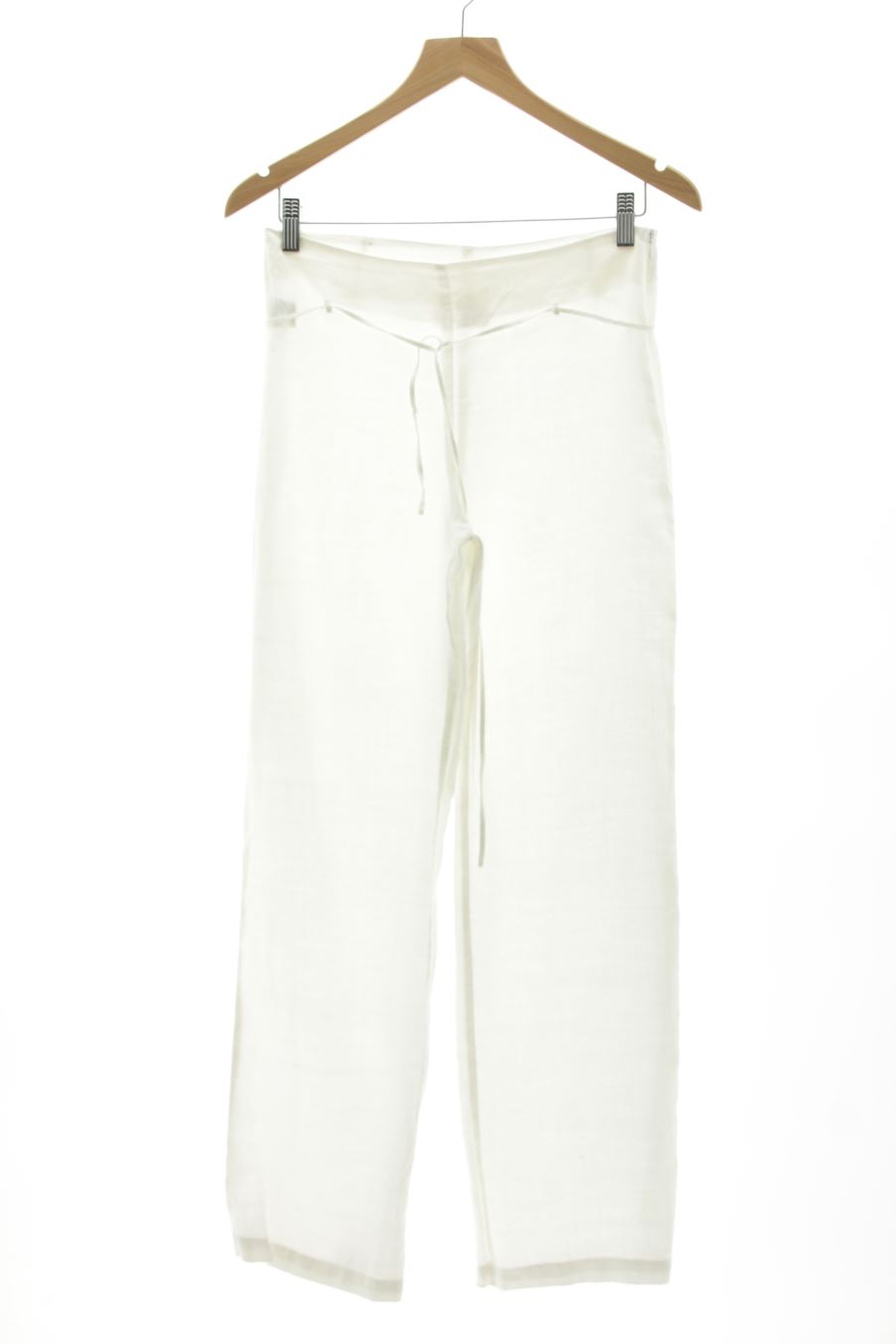 Pantalon Mango de la taille M, de couleur blanc