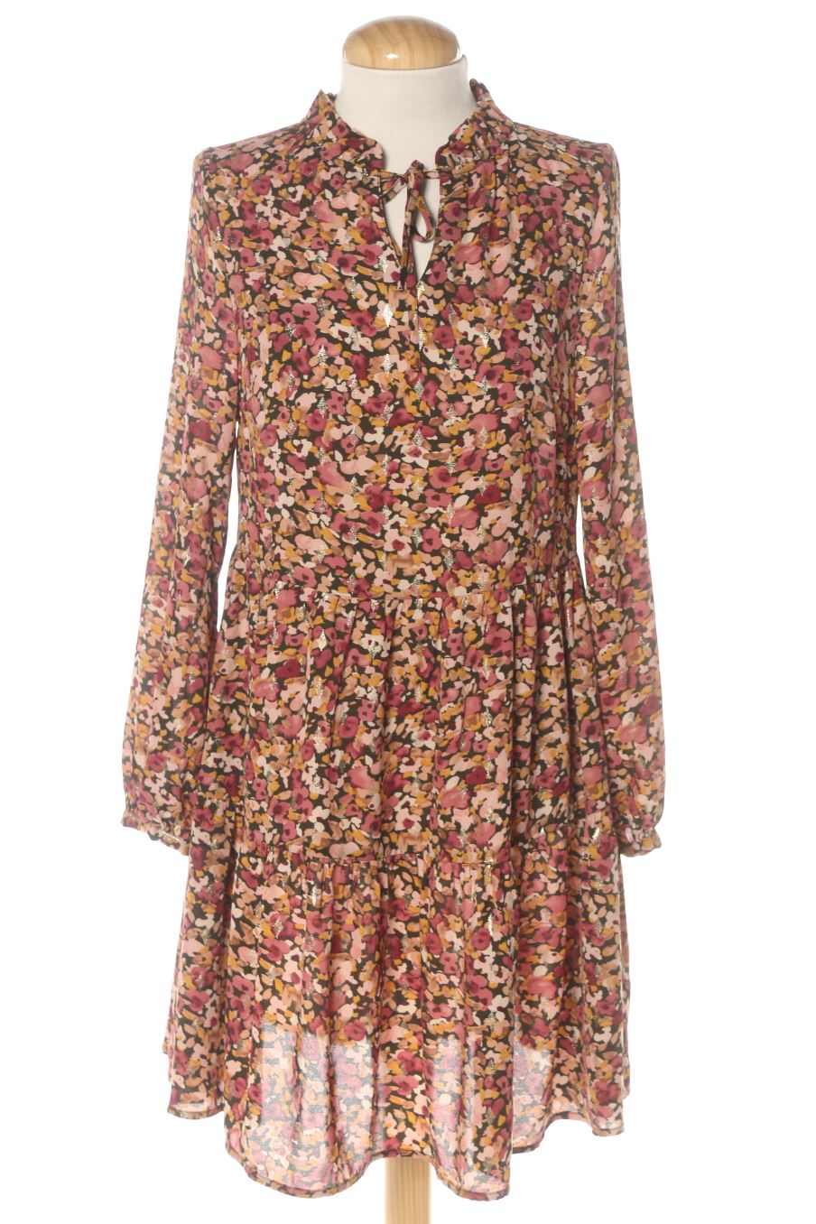 Robe casual Le temps des cerises de la taille XS, de couleur fleurs