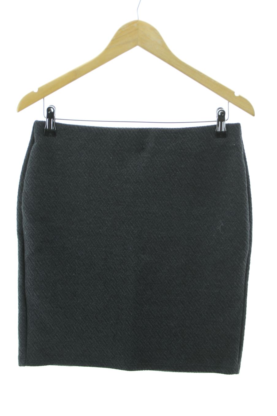 Falda de Promod de la talla 40, de color gris