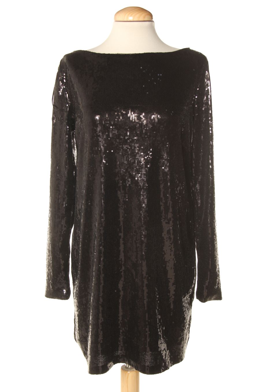 Vestido elegante de Stradivarius de la talla M, de color negro