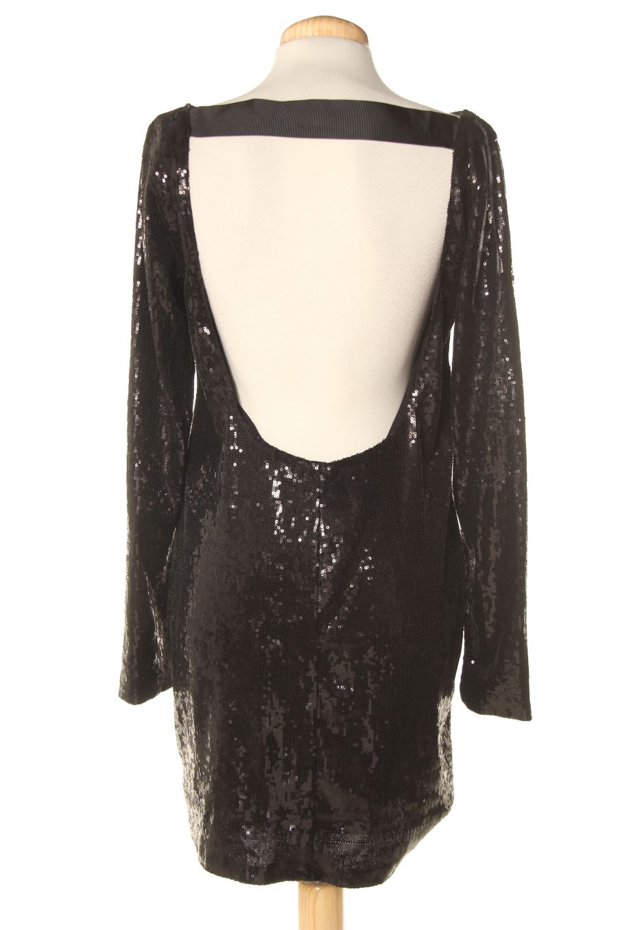 Vestido elegante de Stradivarius de la talla M, de color negro