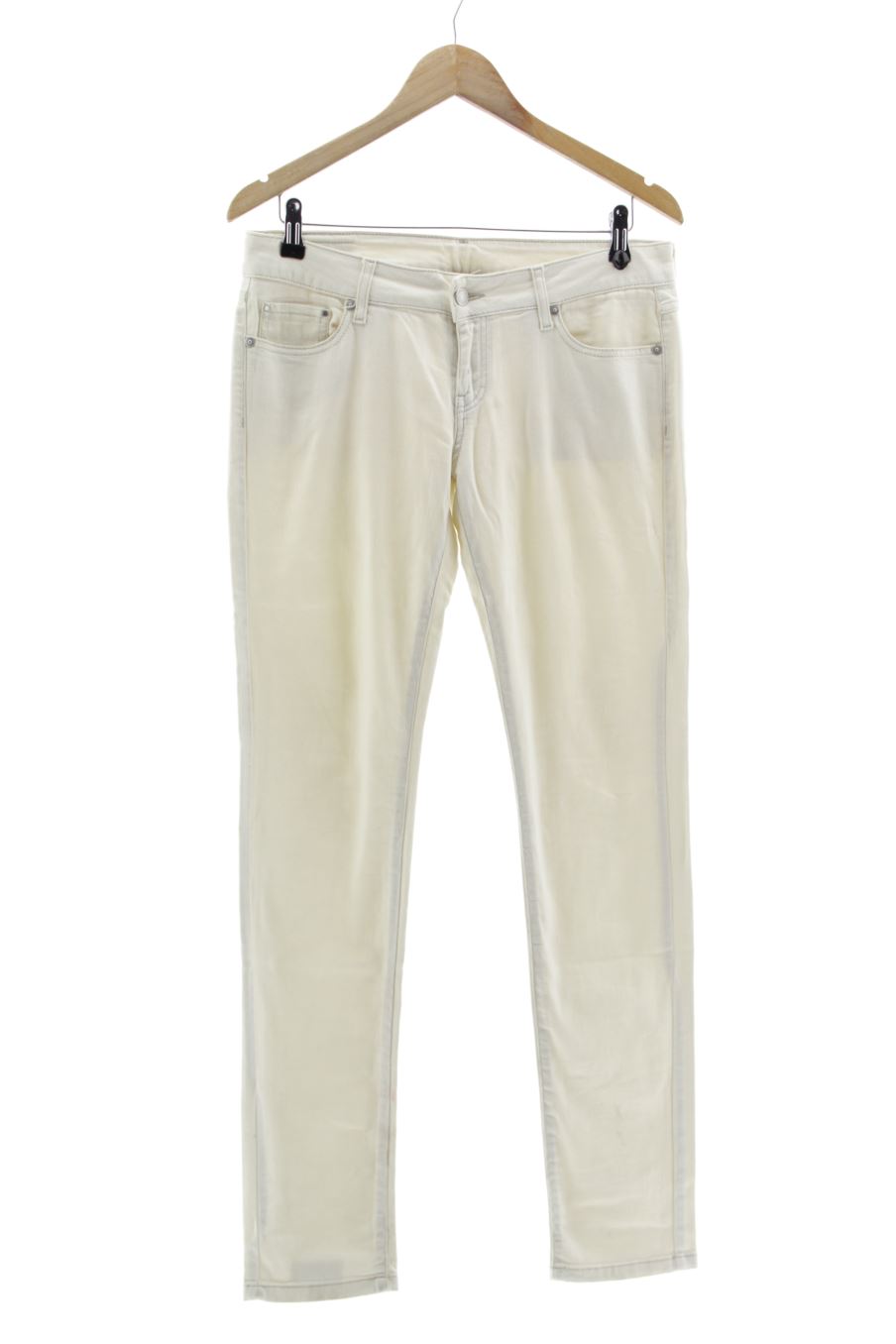 Jeans de Mango de la talla 40, de color beige