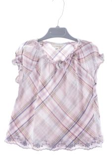 Kurzärmelige Bluse 106 Mila blue
