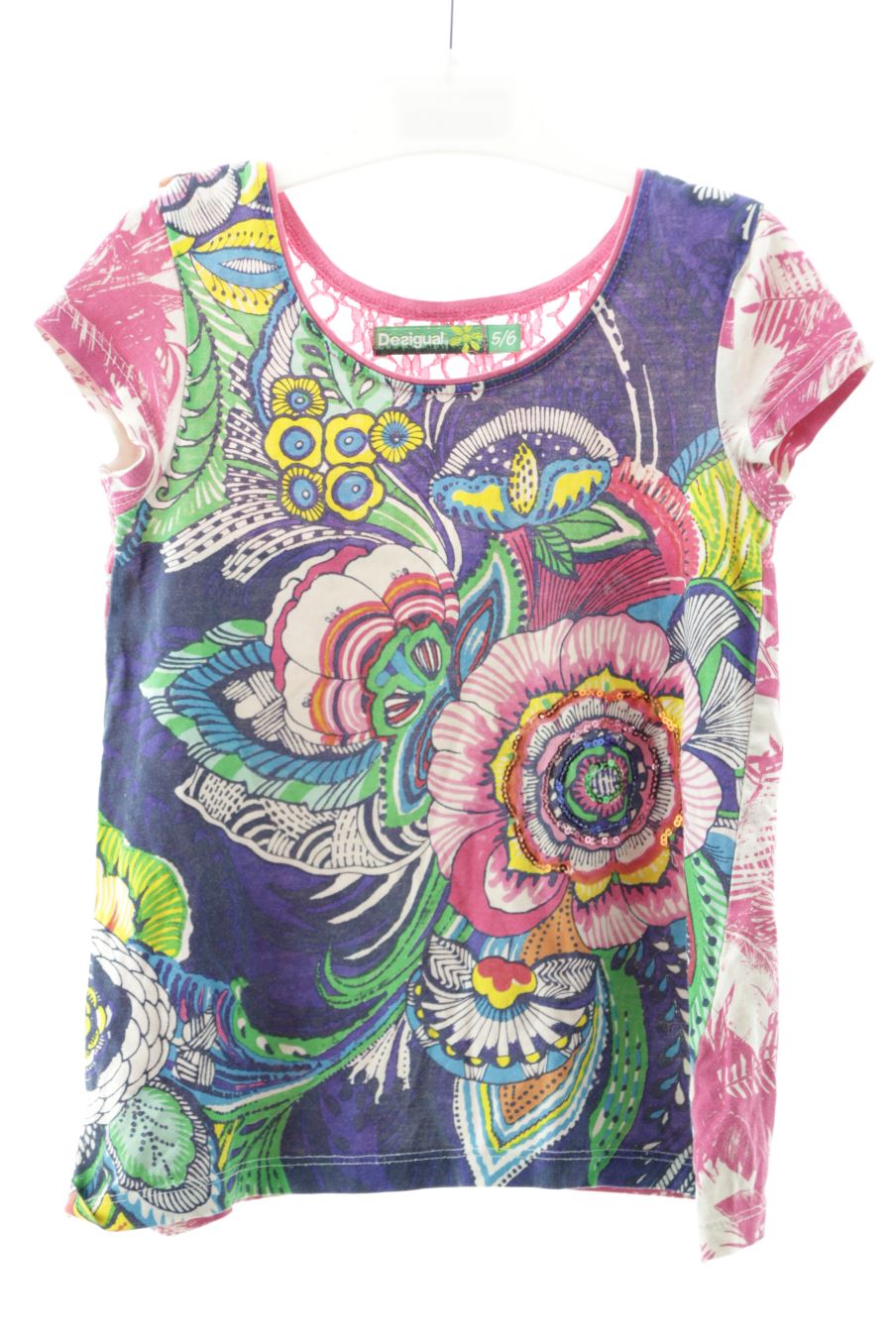 gebraucht Desigual Kurzärmeliges T-Shirt Größe 110