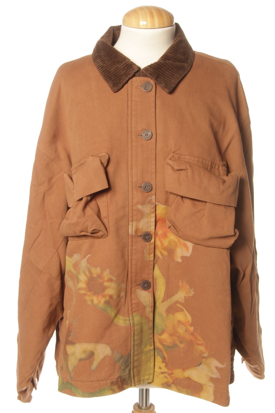 Blouson Desigual de la taille M, de couleur marron de denim