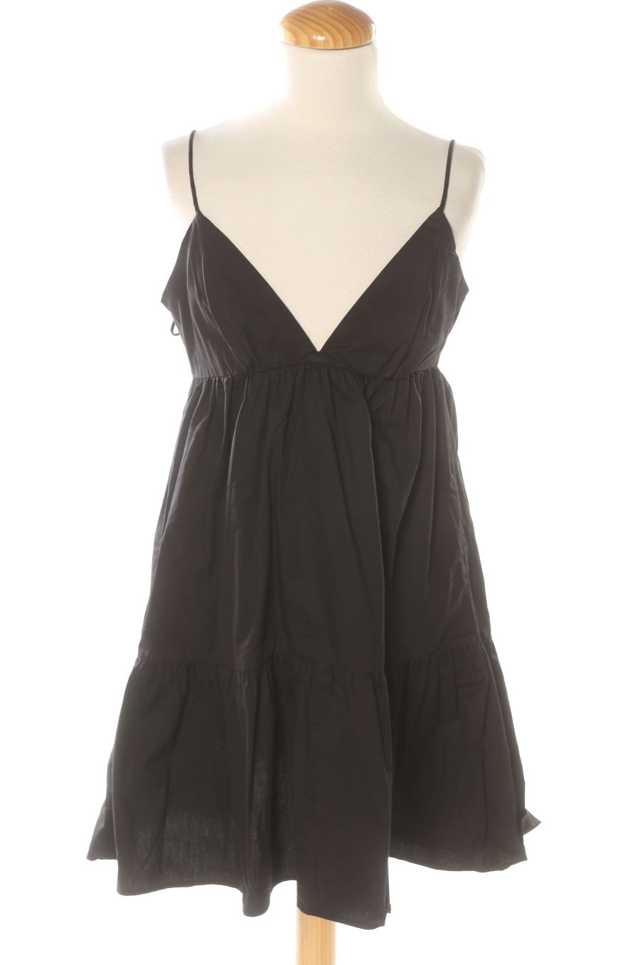 Robe casual Zara de la taille S, de couleur noir