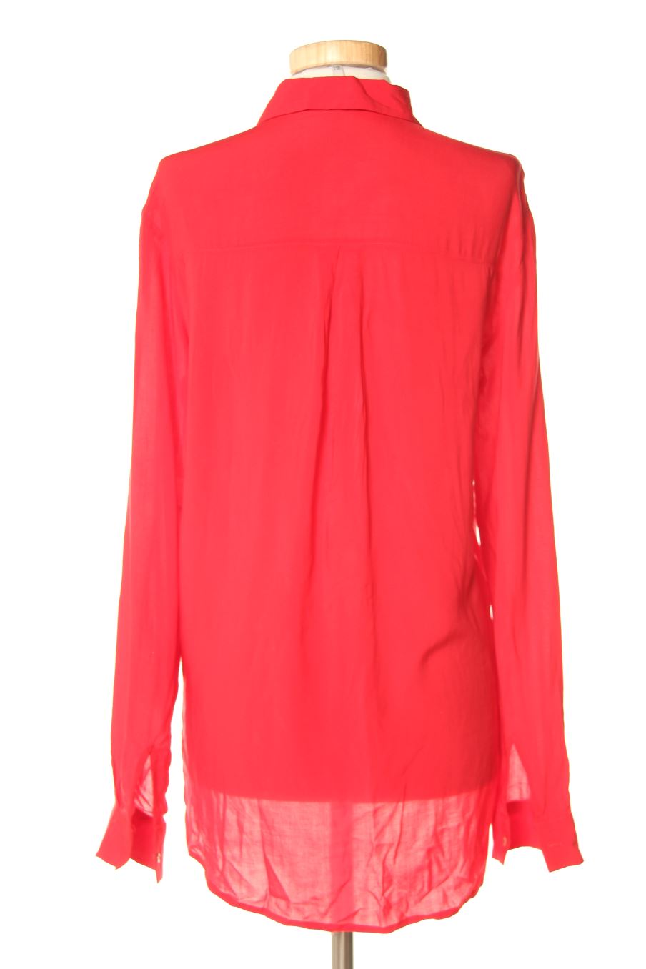 Camisa de Stradivarius de la talla S, de color rojo