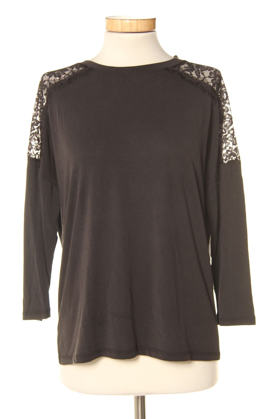 T-shirt à manches longues Only de la taille S, de couleur noir