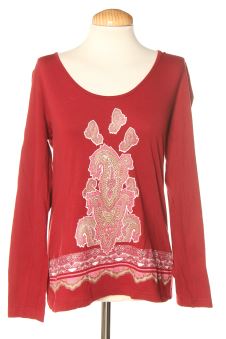 Langärmeliges T-Shirt L Venca