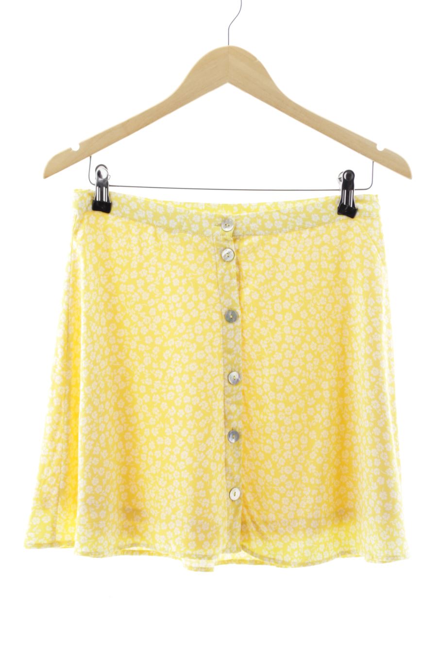 Aufwändiger Rock von H&M Größe S, Farbe Geblümt, für