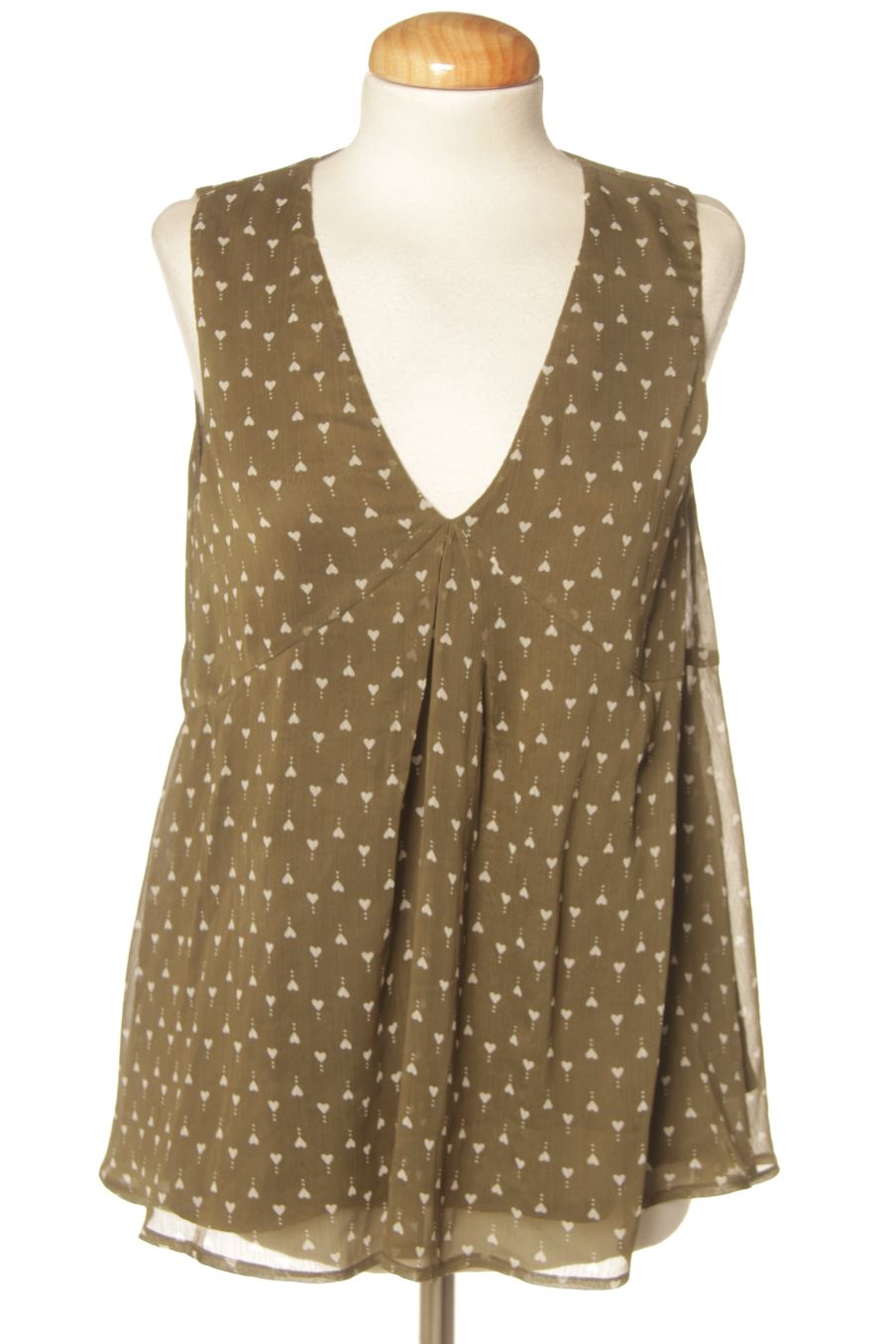 Top Karl Marc John de la taille S, de couleur vert