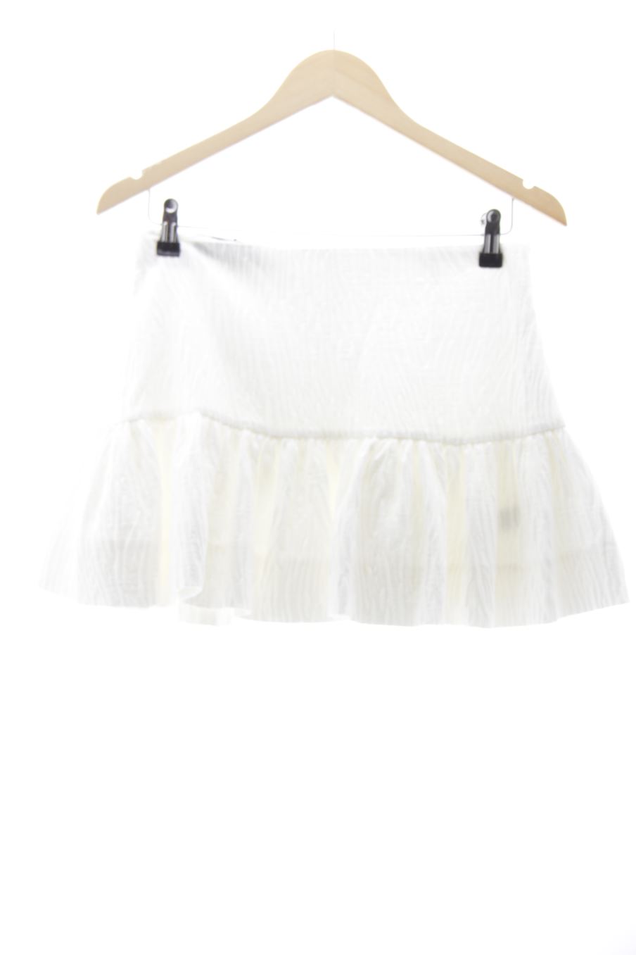 Gonne de Zara de la talla M, de color bianco
