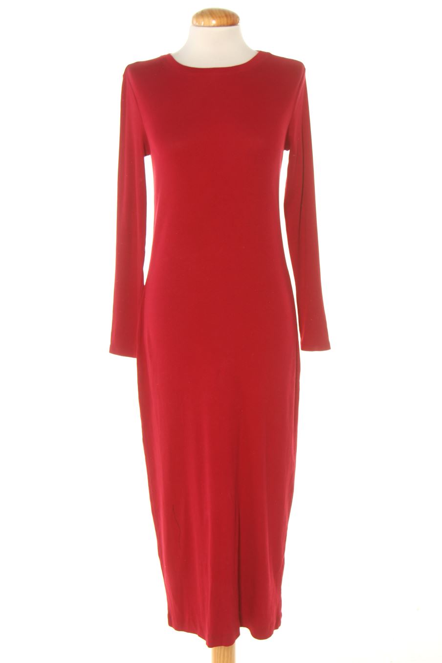 Robe casual Zara de la taille XS, de couleur bordeaux