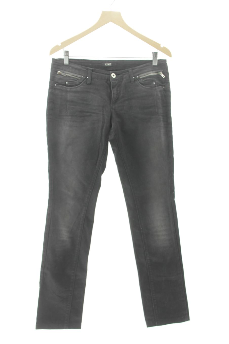 Jeans CNC de la taille 42, de couleur noir de denim