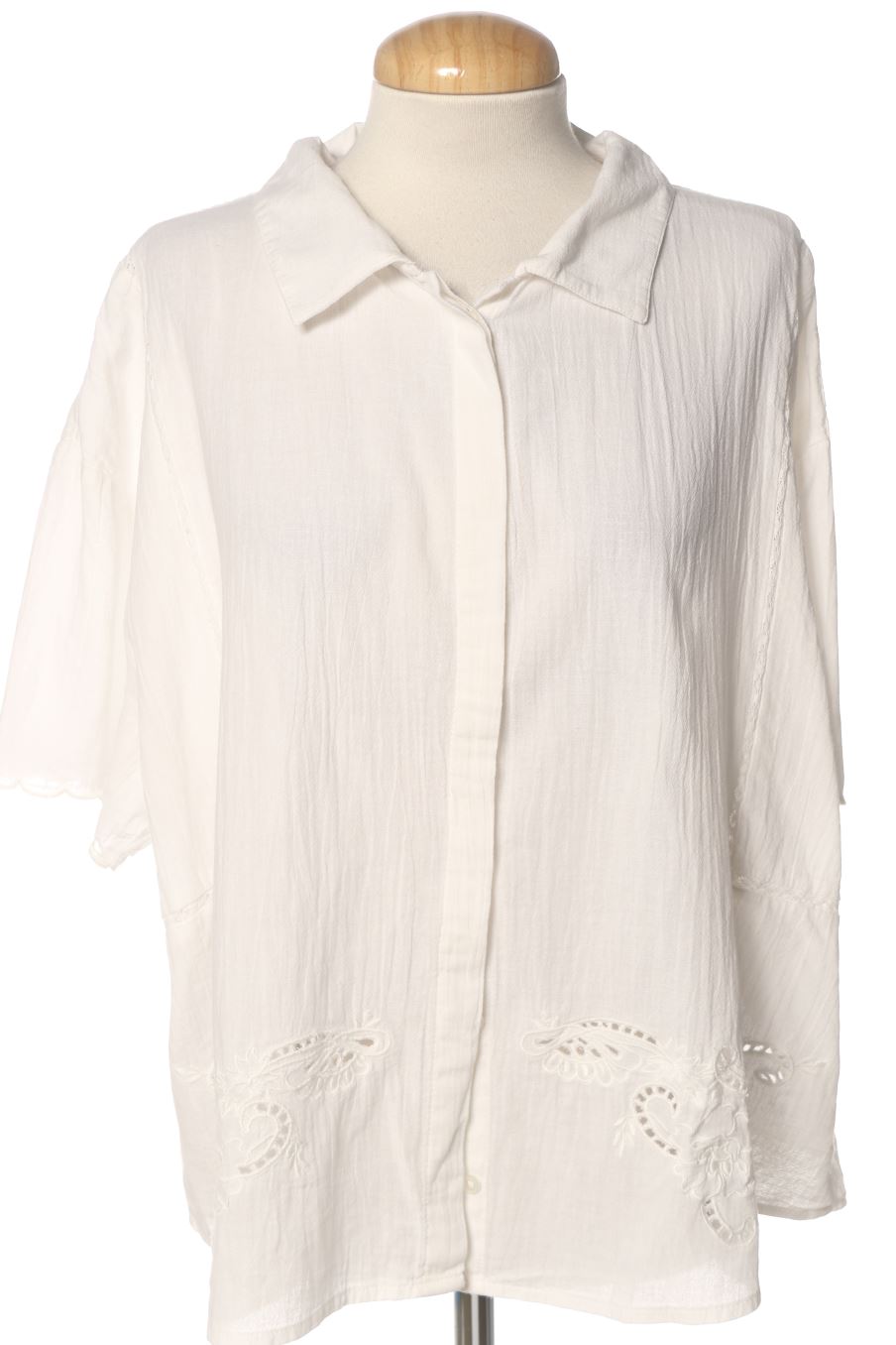 Camicia de High Spirits (Springfield) de la talla L, de color bianco