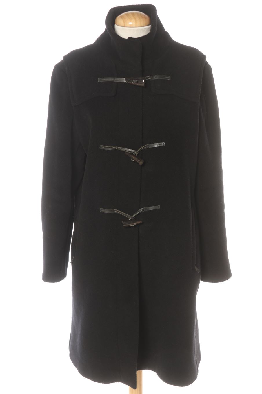Abrigo de Burberry de la talla L, de color azul marino