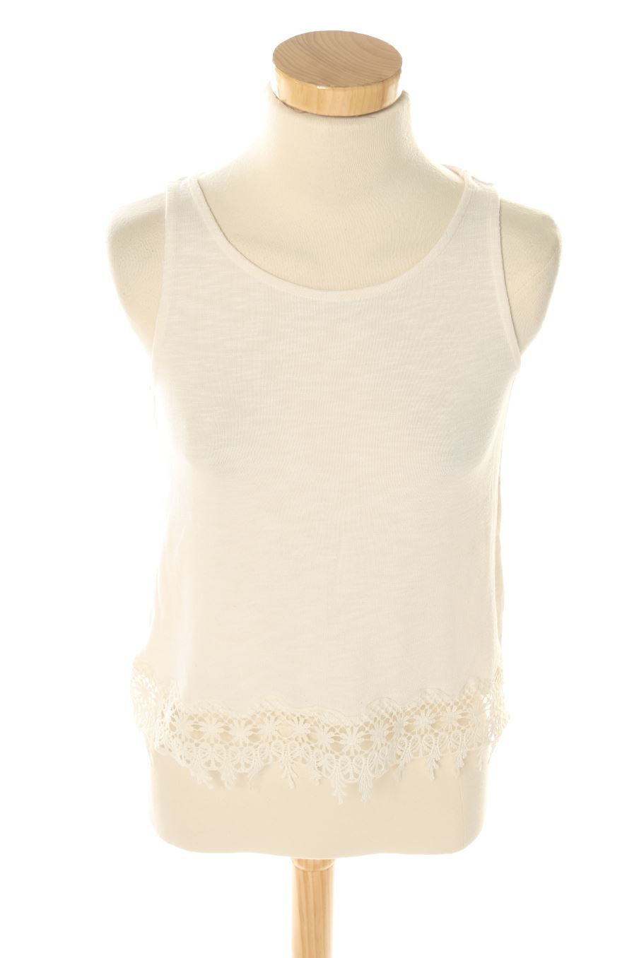 Top Only de la taille XS, de couleur blanc
