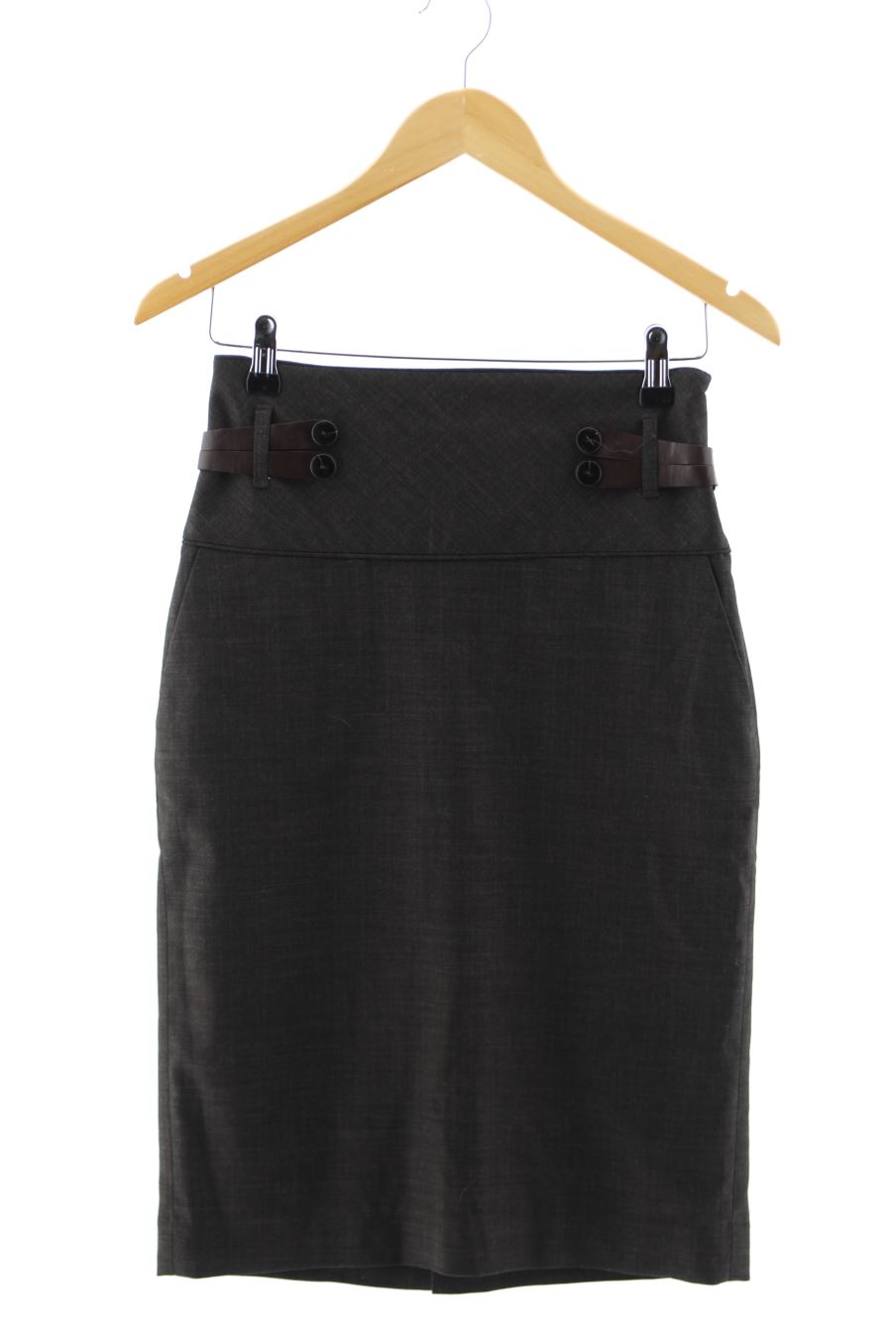 Jupe Mng de la taille 36, de couleur gris