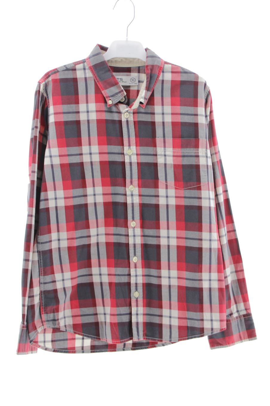 Chemise manches longues BTS Brotes de la taille 16 ans de seconde main