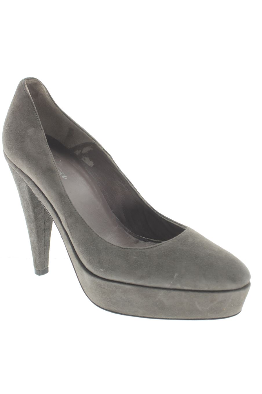Botines de Castañer de la talla 36, de color gris de